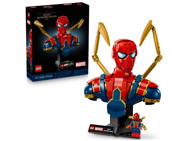 LEGO Super Heroes 76326 Iron Spider-Man ‑rintakuva