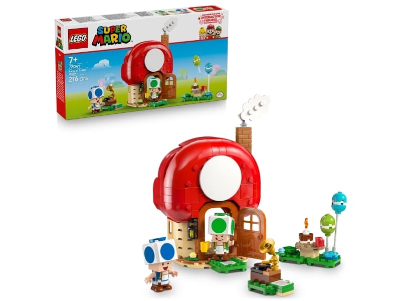 LEGO Super Mario 72041 Fest i Toads hus