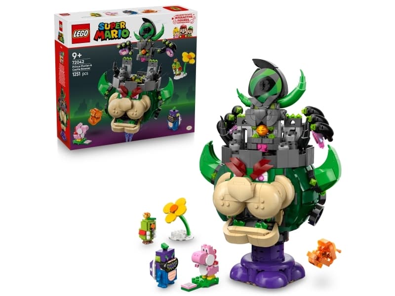 LEGO® Super Mario 72042 Prinssi Florian ja Bowserin linna