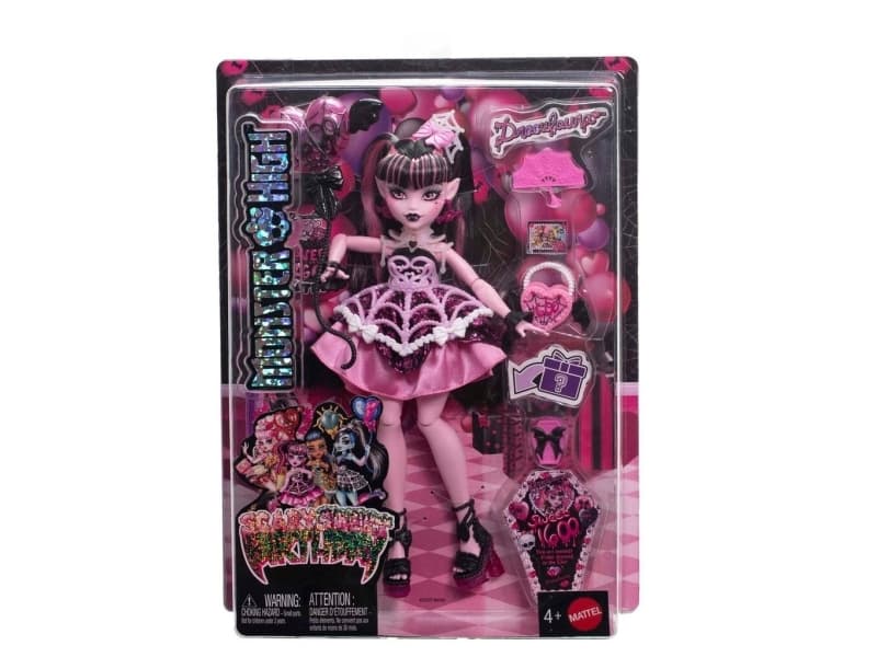 Monster High Scary Sweet Syntymäpäivä Draculaura nukke