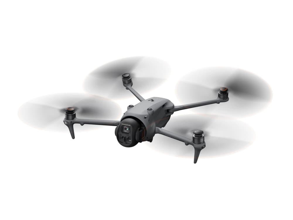 DJI Mavic 4 Pro, 4 roottoria, 100 MP, 12288 x 8192 pikseliä, 27 m/s, 6654 mAh, Harmaa