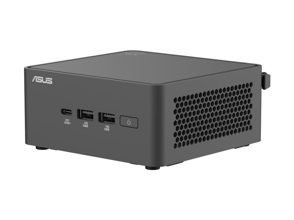 ASUS NUC 15 Pro Tall Kit RNUC15CRHC700000 - Barebone - mini PC 1 x Core Ultra 7 240H / op til 5.2 GHz - vPro - RAM 0 GB - Intel Graphics - IEEE 802.11ax (Wi-Fi 6), IEEE 802.11be (Wi-Fi 7), Bluetooth 5.4, Gigabit Ethernet, 2.5 Gigabit Ethernet - lajittelu - lajittelu