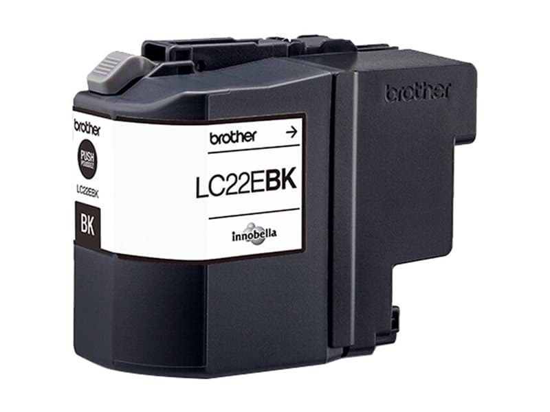 Brother LC22EBK, 2400 sivua, 1 kpl, Kertapakkaus