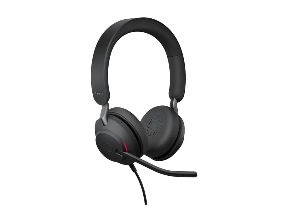 Jabra Evolve2 40 SE, Langallinen, Puhelut/Musiikki, 168,5 g, Kuulokkeet, musta