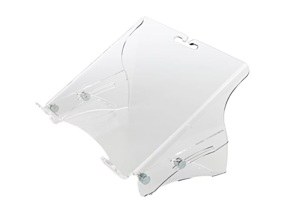BakkerElkhuizen BNEQNOTE350, Kannettavan tietokoneen teline, Läpinäkyvä, Muovi, 25,4 cm (10), 50,8 cm (20), 110 - 230 mm