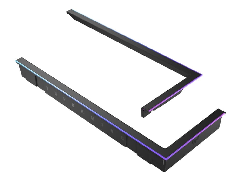 ASUS TUF GAMING GT502 Horizon ARGB Lighting Kit Black, Midi Tower, RGB-valaistuksen tehostuspakkaus, musta, Monivärinen, 20000 h, 3 pin ARGB
