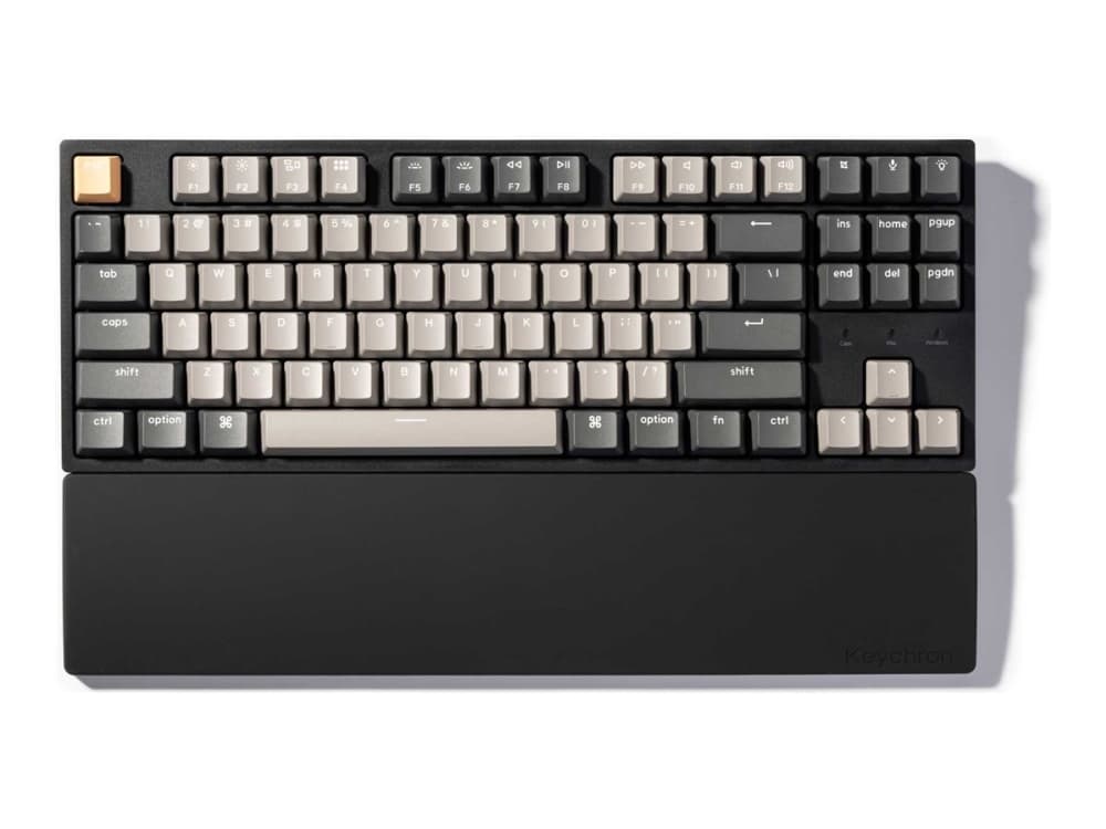 Pelė Keychron Silikoninė delno atrama PR45 80% (358 x 79,5 x 18 mm) Atrama Riešui
