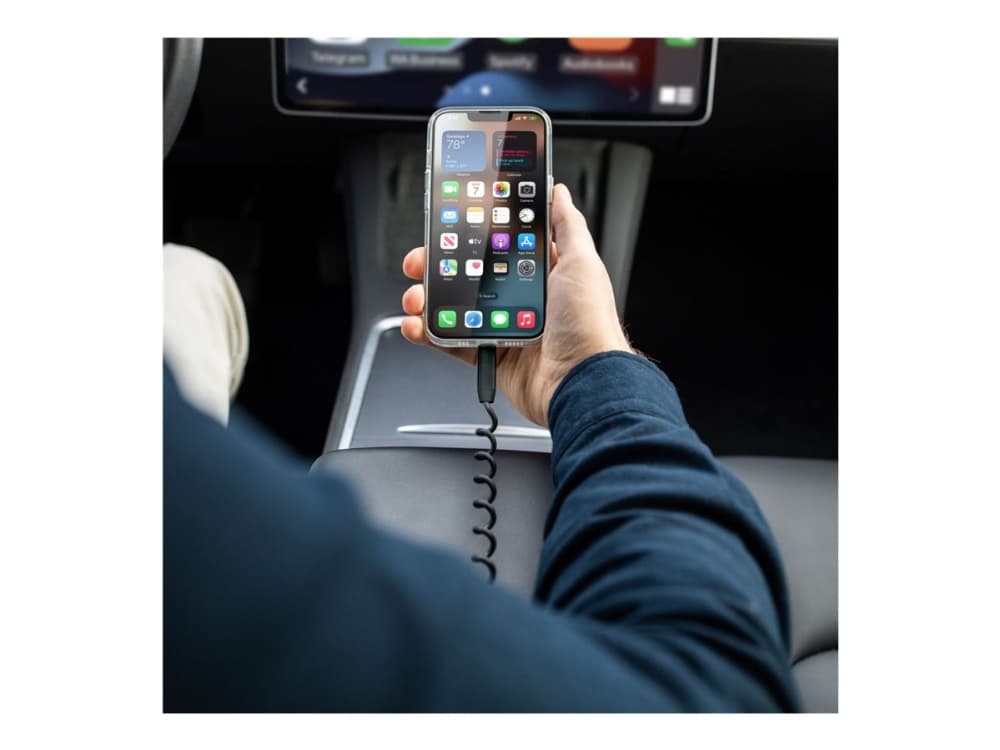 Vonmählen Allroundo Eco, 0,9 m, USB C, USB C, 480 Mbit/s, musta