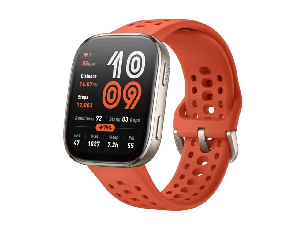 Amazfit Bip 6 Red, 5 cm (1.97), AMOLED, Kosketusnäyttö, 512 GB, GPS (satelliitti), 27,9 g