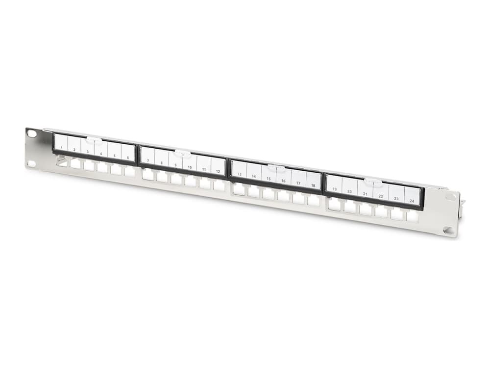 Digitus DN-91411-G, RJ-45, 1U, Metallinen, Galvanoitu teräs, -20 - 70 °C, 560 mm