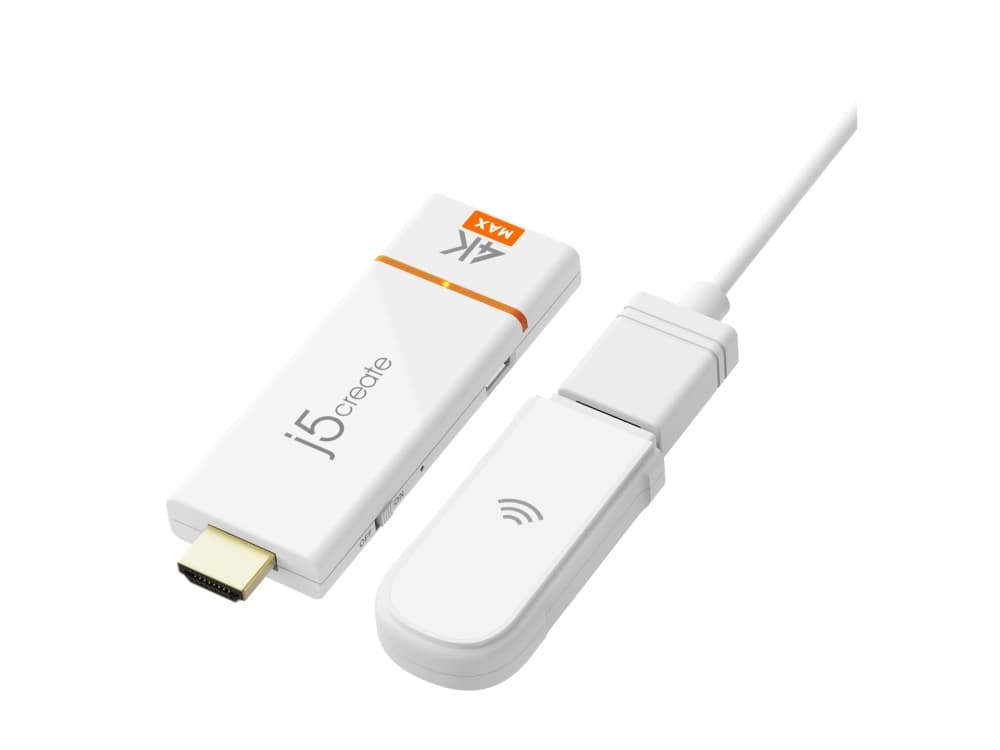 j5create JVAW76MAX, Dongeli, HDMI, 720p, 1080p, 2160p, Valkoinen, -10 - 40 °C, -20 - 50 °C