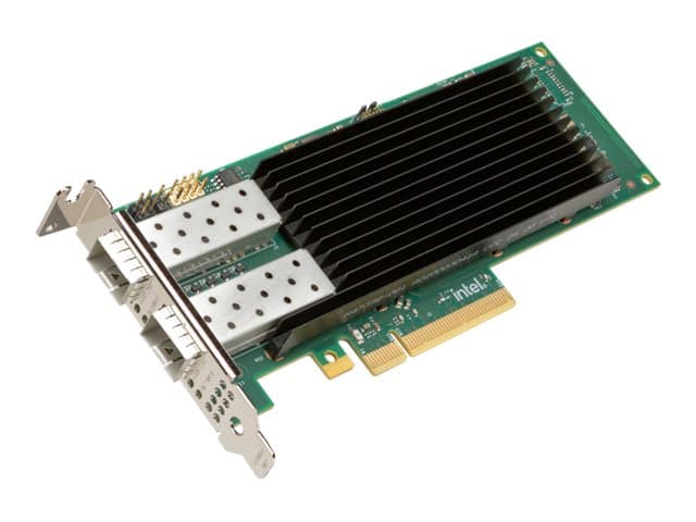 Intel Ethernet Network Adapter E830-XXVDA2 - Verkkosovitin - PCIe 4.0 x8 matala profiili - 10/25 Gigabit SFP28 x 2