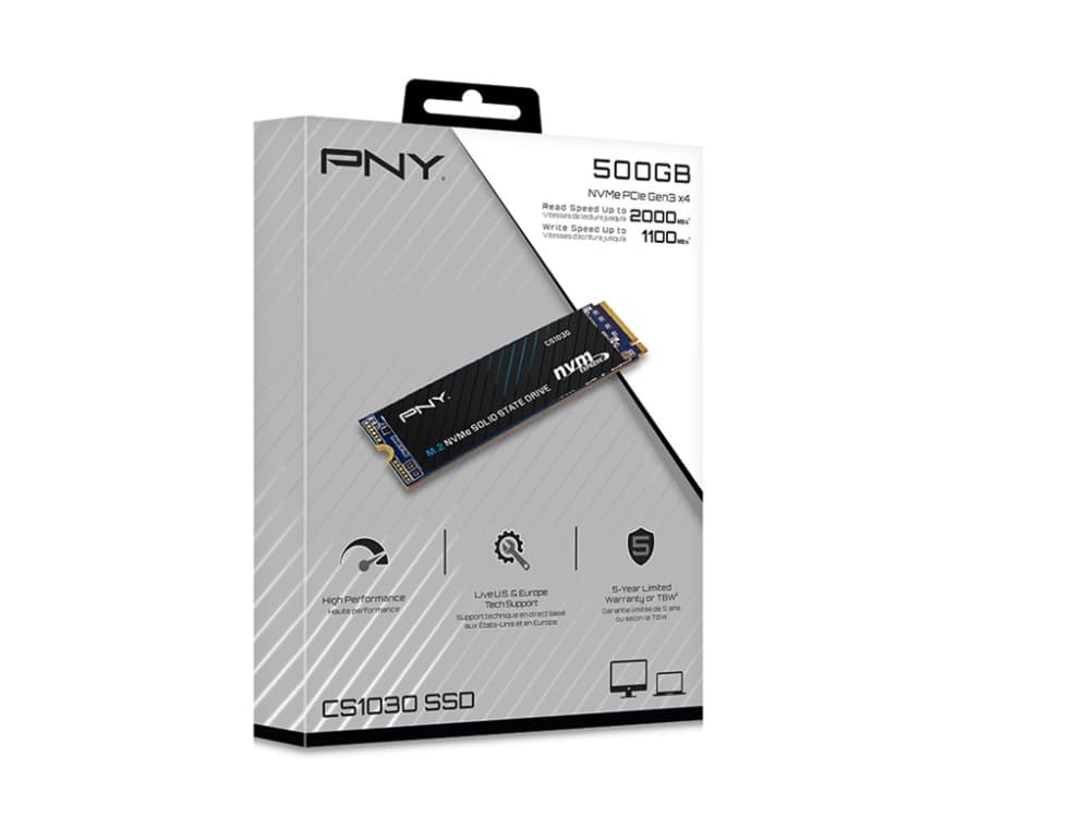 PNY CS1030, 500 GB, M.2