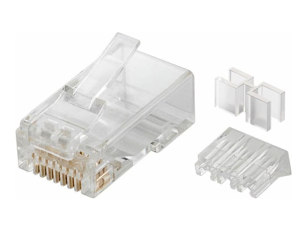Microconnect KON505-10, RJ45, Läpikuultava, Cat6, 10 g, 72 mm, 67 mm
