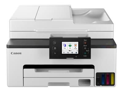 Canon MAXIFY GX2050 EB2 EUR huomattavasti suuremmalla sivutuottokyvyllä, sisältää 2 mustaa mustesäiliötä (siis 3 mustaa mustetta)