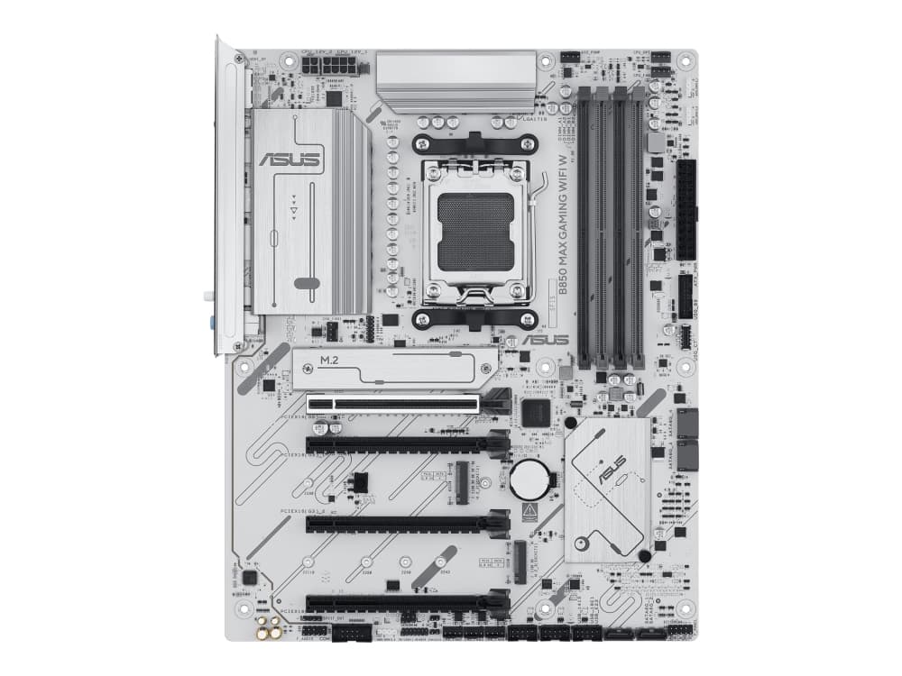 ASUS B850 MAX GAMING WIFI W, AMD, Pistoke AM5, AMD Ryzen 7000 Series, AMD Ryzen 8000 Series, AMD Ryzen 9000 Series, Pistoke AM5, DDR5-SDRAM, 256 GB