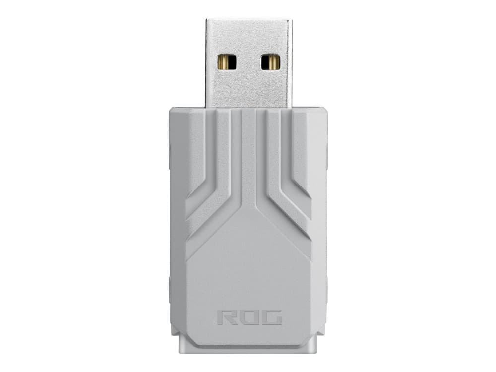 ASUS ROG Polling Rate Booster, Kyselynopeuden tehostin, 22 mm, 34 mm, 13 mm, 10 g, Valkoinen