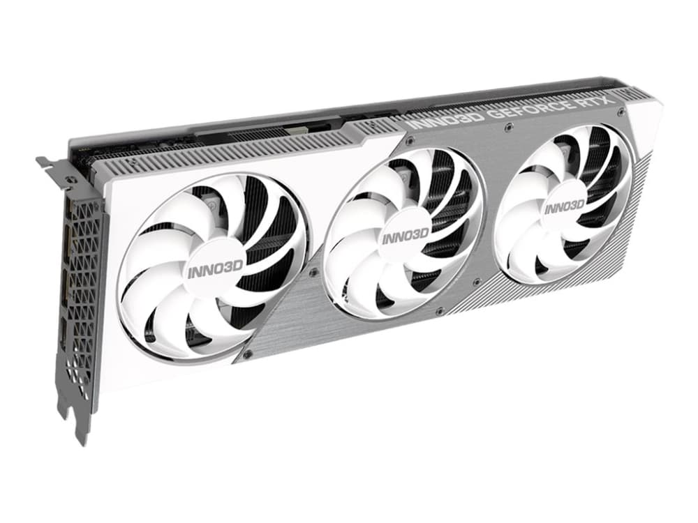 Inno3D GeForce RTX 5070 Ti X3 OC - Grafikkortti - GeForce RTX 5070 Ti - 16 GB GDDR7 - PCI Express 5.0 - HDMI, 3 x DisplayPort - hvid