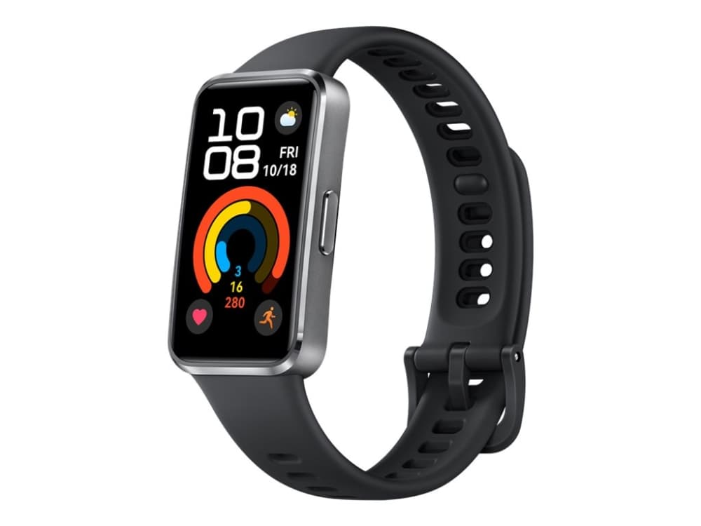 Huawei Band 10, ranteen aktiivisuusmittari, 3,73 cm (1,47), AMOLED, musta