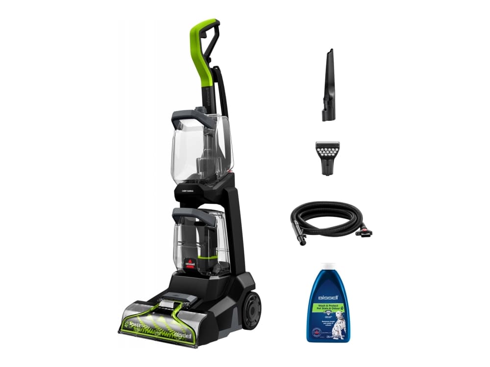 BISSELL PowerWash Pet pölynimuri musta/lime (3878N)