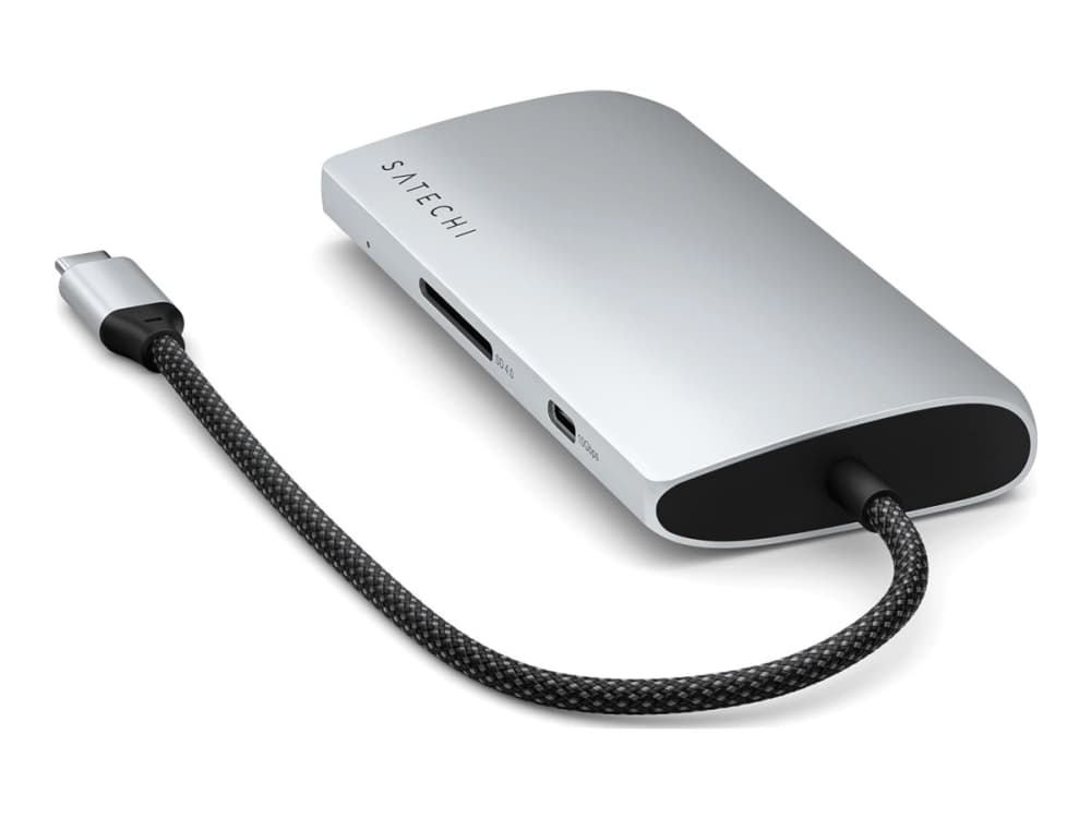 Satechi - Telakointiasema - USB-C / USB4 / Thunderbolt 3 / Thunderbolt 4 - HDMI, USB-C, Thunderbolt 4, USB4 - 1GbE - 1 GbE