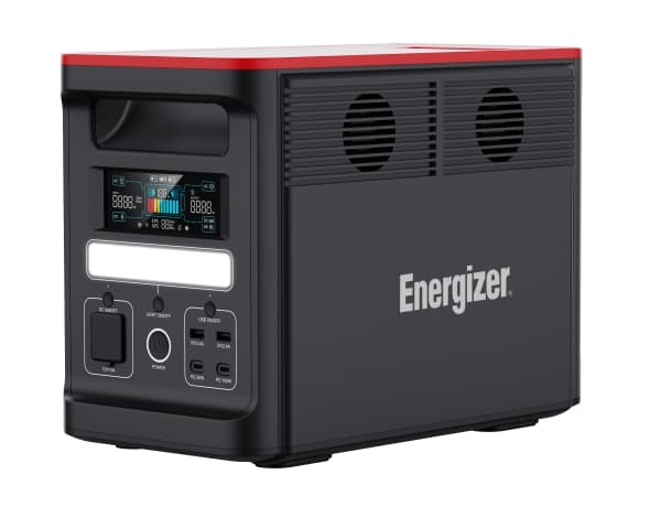 Energizer 1536Wh varavoimajärjestelmä 1800W teholla, musta