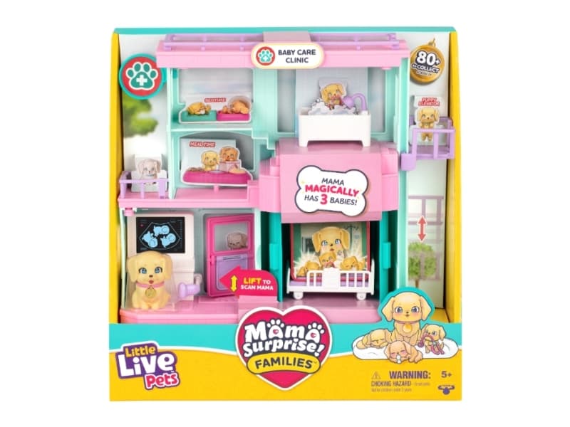 LITTLE LIVE PETS Mama Surprise familj baby clinic