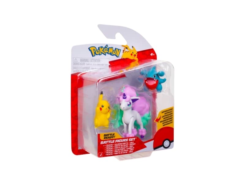 Pokemon BATTLE FIGURE-figur 3-pack Pikachu/Gible/Ponyta