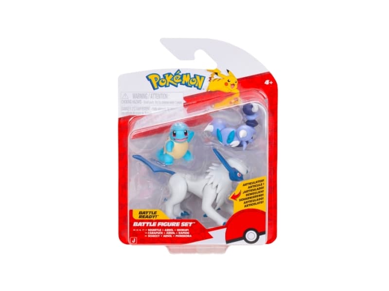 Pokemon Battle Figure 3: PK SQUIRTLE/ABSOL/SKORUPI