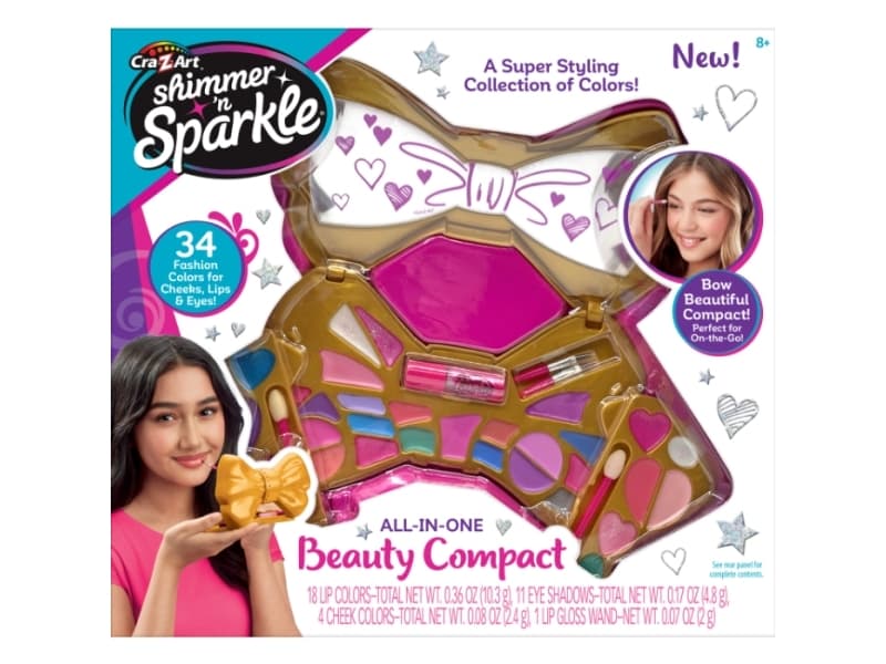 SHIMMER N SPARKLE BOW BEAUTIFUL COMPACT