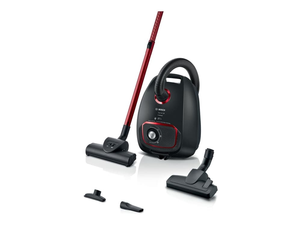 Bosch Serie 4 BGB41POW1, 850 W, Sylinteripölynimuri, Kuiva, Pölypussi, 4 L, HEPA