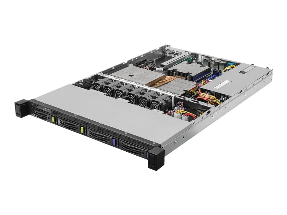 ASRock Barebone 1U Single Socket AM5 1U4L2E-B650 RPSU (1U4L2E-B650 RPSU) (ASRock Barebone)