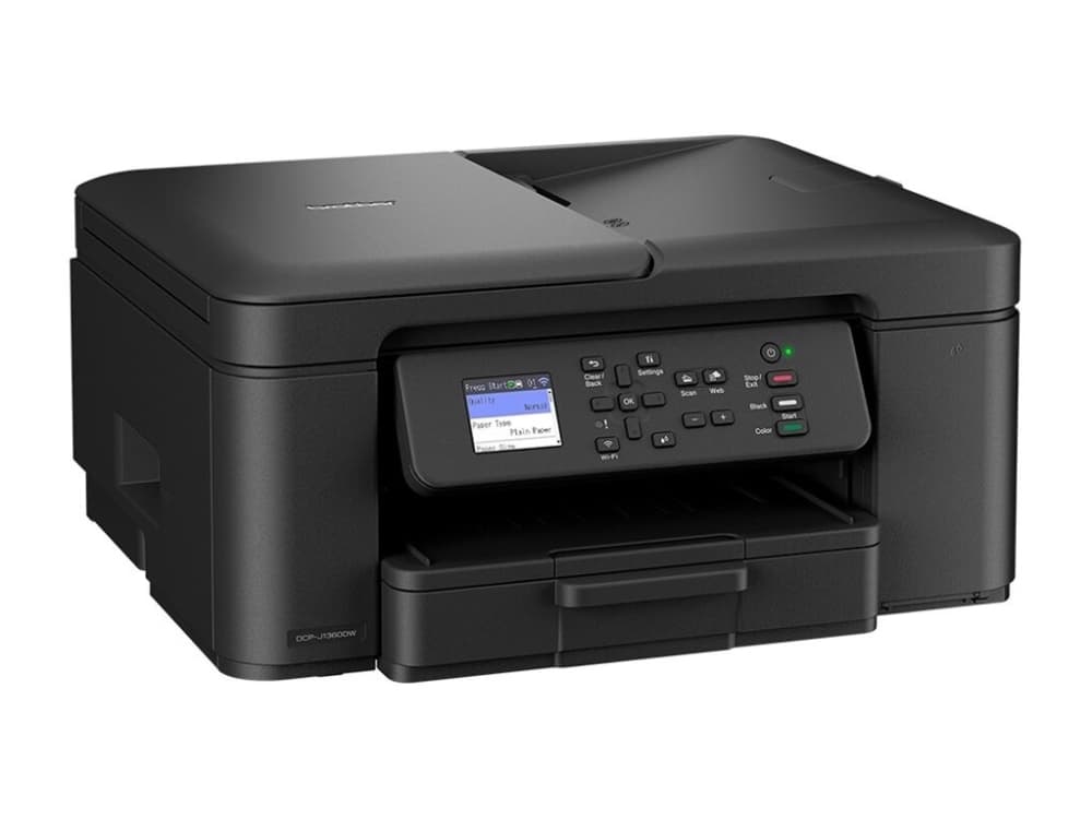 Brother DCP-J1360DW, Mustesuihku, Väritulostus, 1200 x 6000 DPI, Värikopiointi, A4, musta