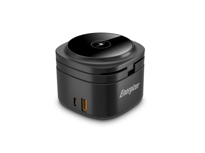 Energizer WCP311, Sisätila, AC, Langaton lataaminen, musta
