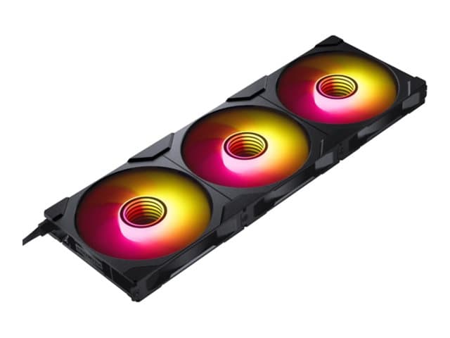 PHANTEKS M25 Gen2 PWM D-RGB tuuletin 3-pack - Reverse Blade, 140mm, musta
