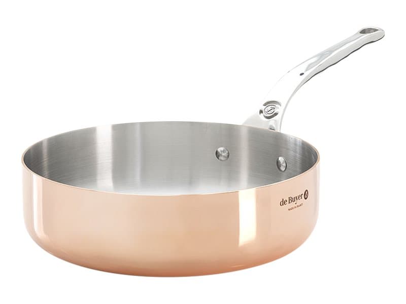 de Buyer Prima Matera, Pyöreä, Kuullotuspannu, Kupari, Ruostumaton teräs, Ruostumaton teräs, Kupari, Ruostumaton teräs, 3 L