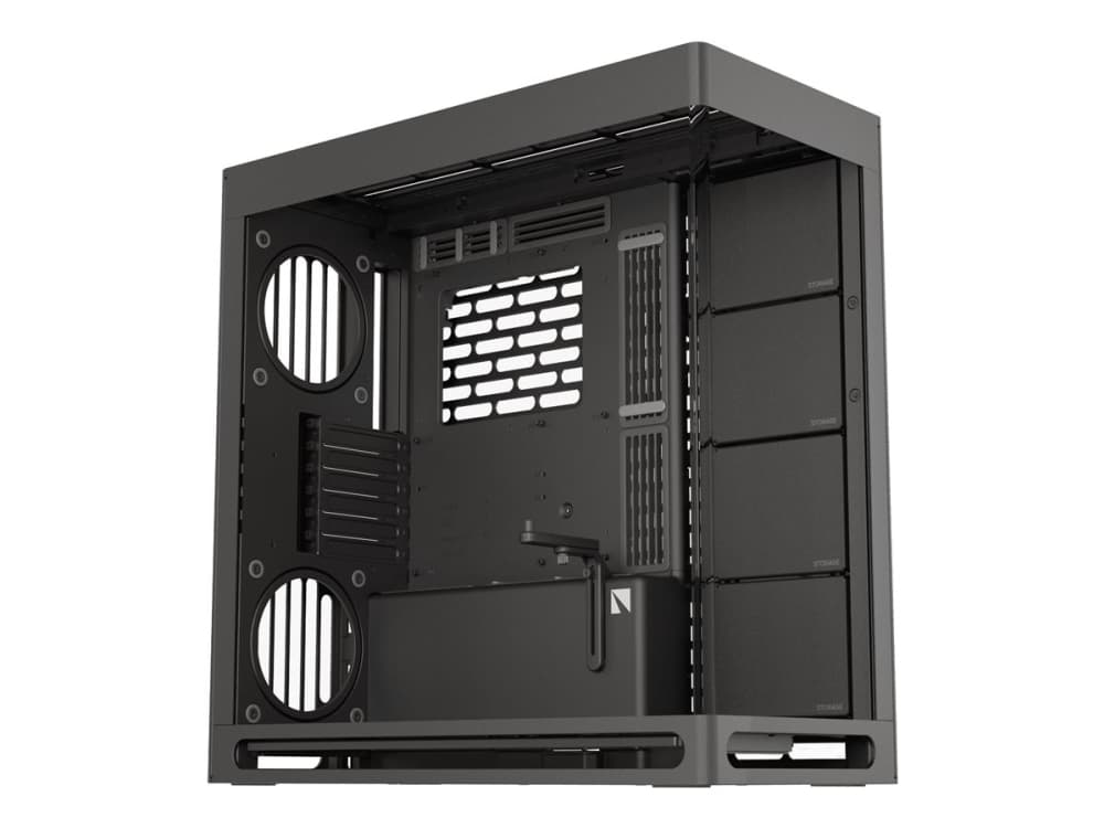 HAVN HS 420 PC-Gehäuse, Midi-Tower, E-ATX, Tempered Glass - schwarz