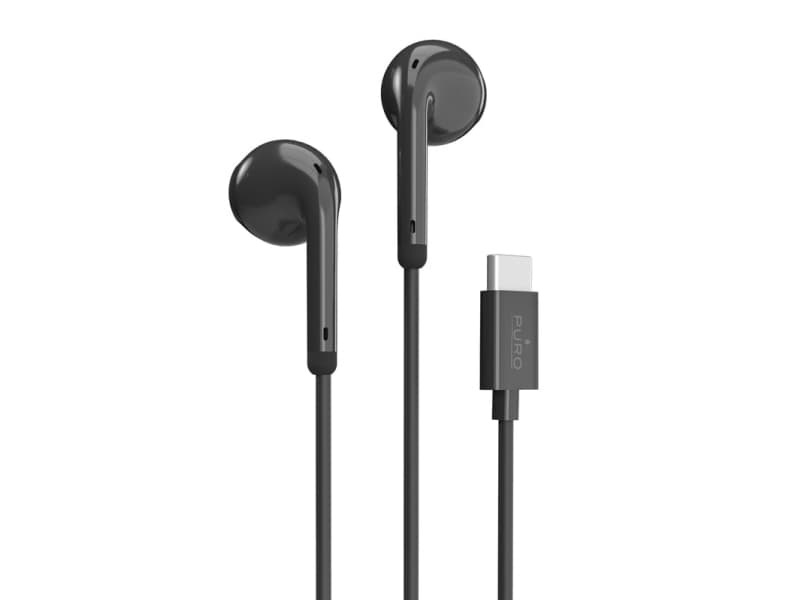 PURO PUIPHF32USBCBLK, Langallinen, Puhelut/Musiikki, 14 g, Kuulokkeet, musta