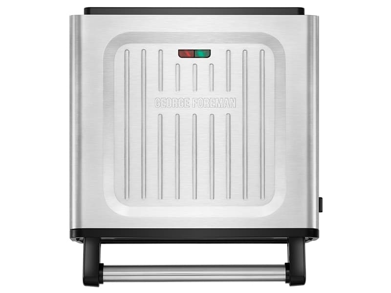 George Foreman 28000, Ruostumaton teräs, Muovi, Ruostumaton teräs, Suorakulmainen, 1500 W