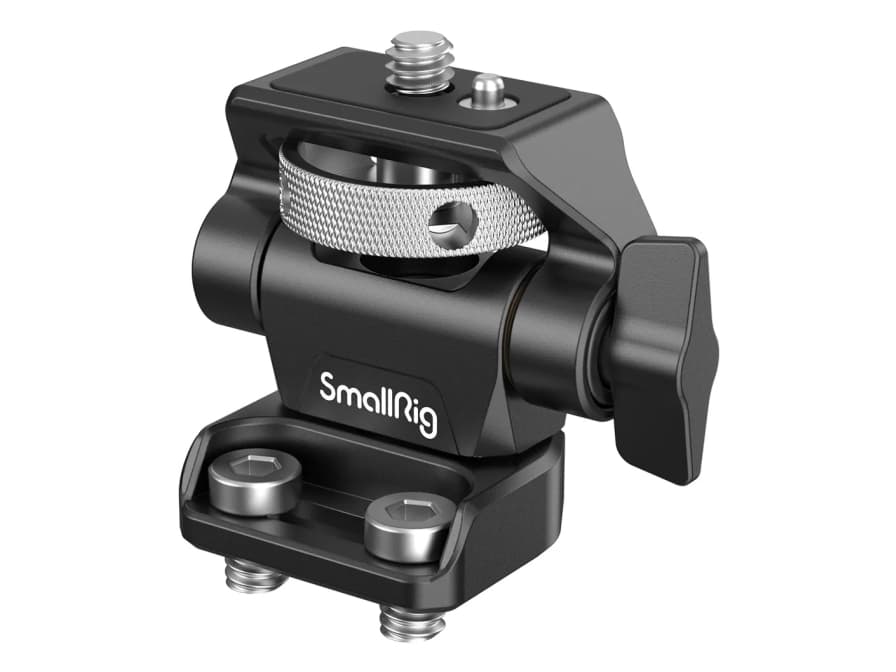 SmallRig 2904B, Monitorikiinnike, Musta, Alumiini, Ruostumaton teräs, 1,5 kg, 1/4-20, 0 - 170°