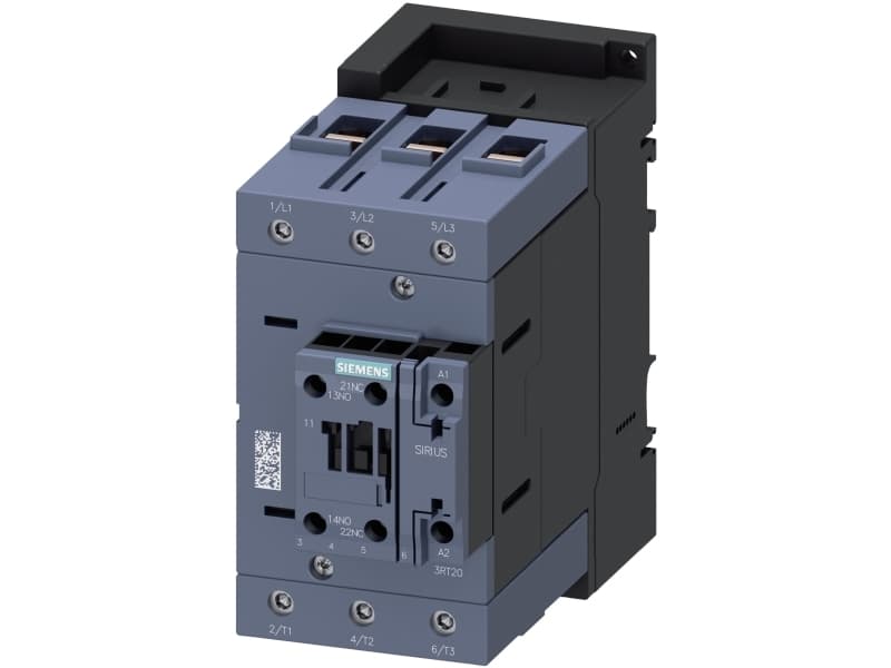 Kontaktorit, AC-3, 45 kW/400 V 1 NO+1 NC, 230 V AC/50 Hz 3-napainen, 3RT2046-1AP00