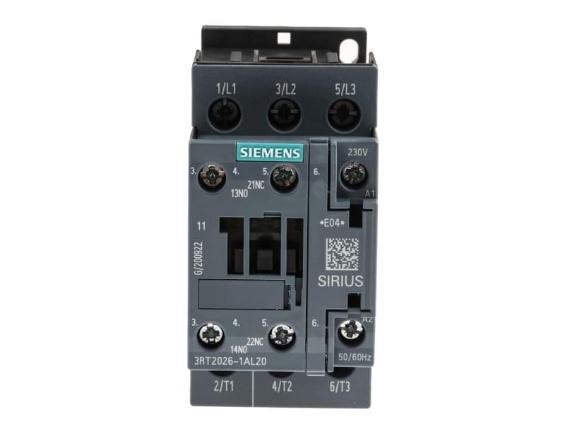 Siemens 3RT2026-1AL20 Kytkin 3 x katkaisija 690 V/AC 1 kpl