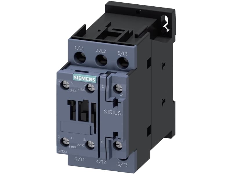 Kontaktor 5.5kW/400V ac 230V, 1NO/1NC, 3-pol, Størrelse S0 Skrueterminaler