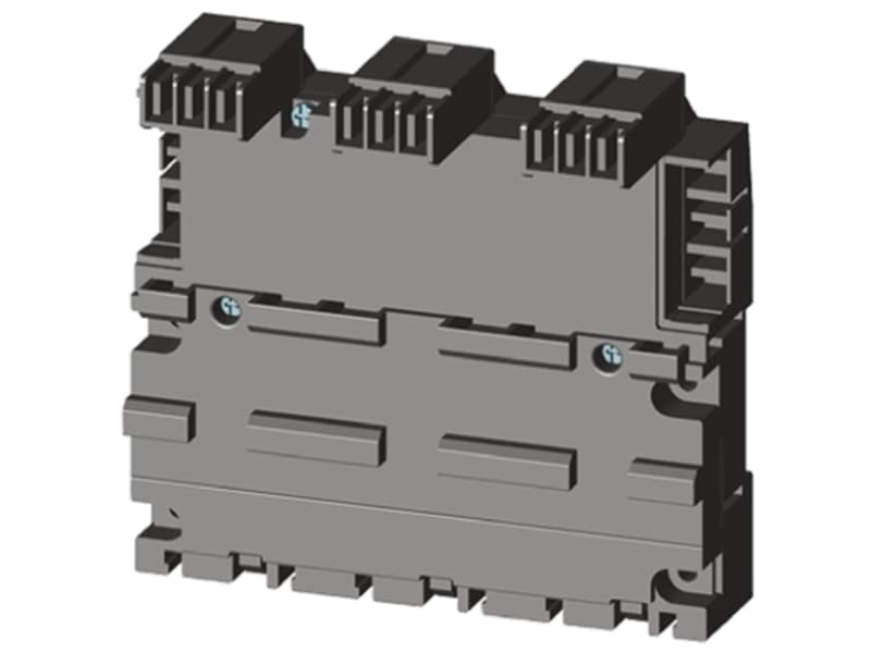 SIEMENS-syöttöjärjestelmän laajennusmoduuli, sis. liitäntäpistokkeen, 2 paikkaa, koko S00 ja S0