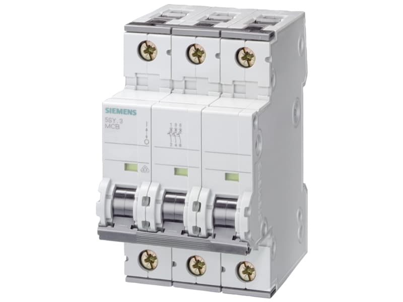 Siemens 5SY63067 5SY6306-7 Ledningssikkerikkerhedsafbryder 6 A 230 V, 400 V