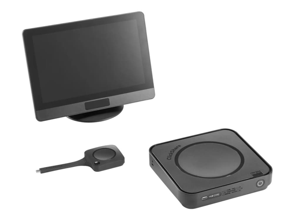 Barco ClickShare Hub Core, Videoneuvottelupalvelun hallintajärjestelmä, 5K Ultra HD, Musta