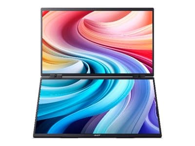 Acer PD243Y Ebmiuux - PD3-sarja - LCD-monitori - 23,8 - kannettava - 1920 x 1080 Full HD (1080p) @ 100 Hz - 250 cd/m² - 4 ms - HDMI, 2xUSB-C - kaiuttimet - kaiuttimet