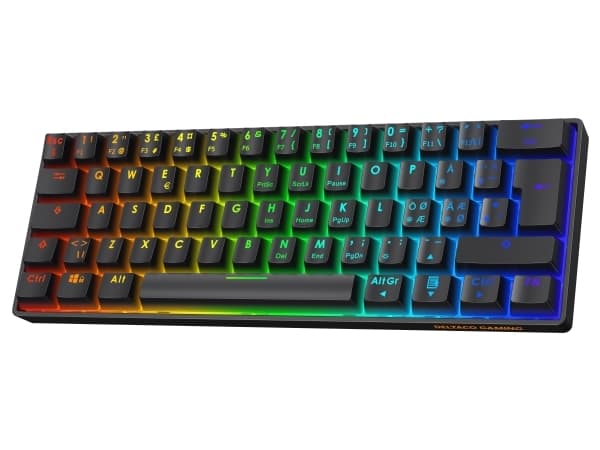 DK470 60% Mechanical Keyboard, Lubed Hot-Swap KTT Switches