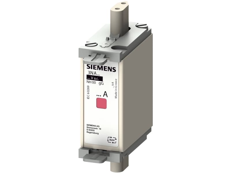 Siemens 3NA6830 Sikringsindsats Sikringsstørrelse = 0 100 A 500 V 3 stk