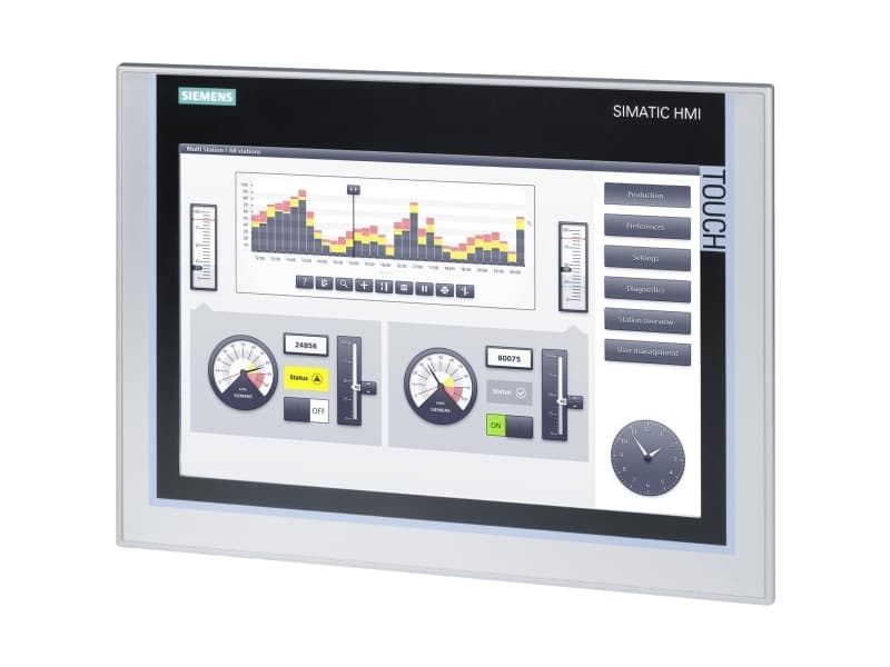 Siemens 6AV2124-0MC01-0AX0 6AV21240MC010AX0 PLC-näyttö